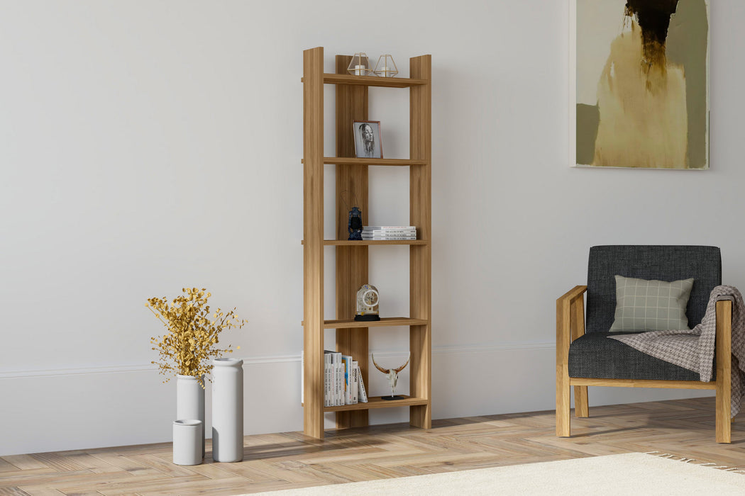 5-Tiers Etagere Minimalist Bookcase