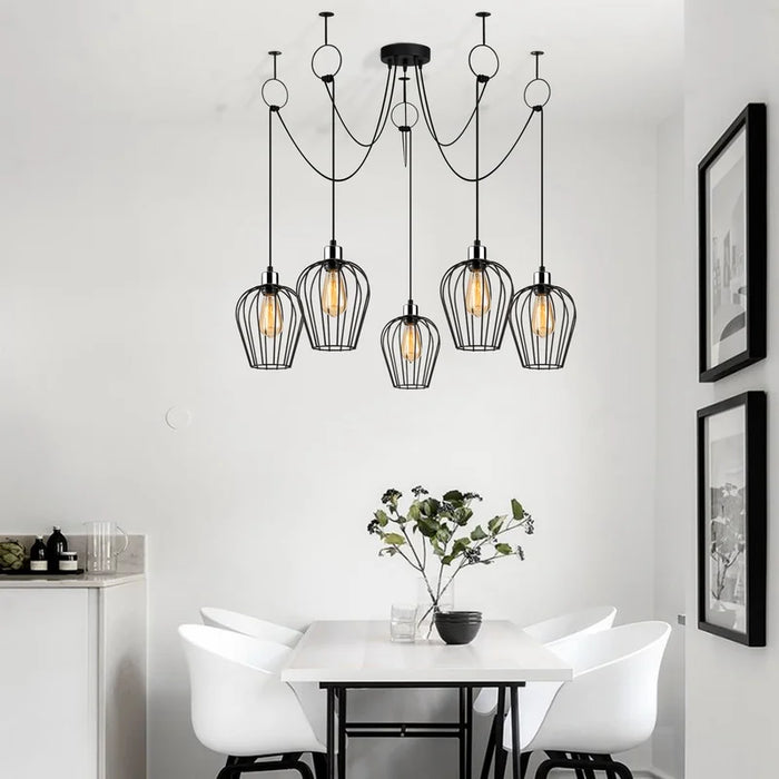 Seattle 5 - Light Unique Chandelier
