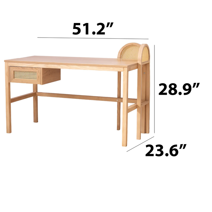 Bluebell Rectangle Writing Desk