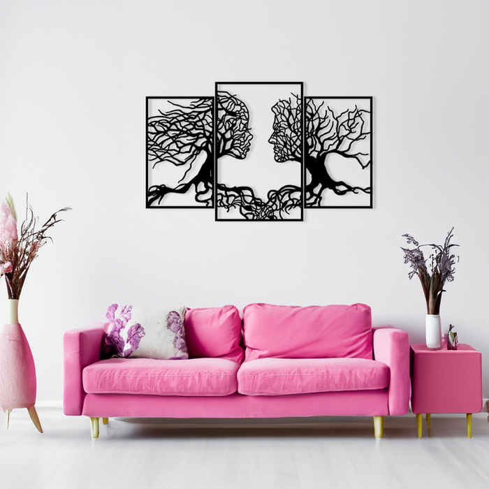 Iris Love Tree People Wall Decor