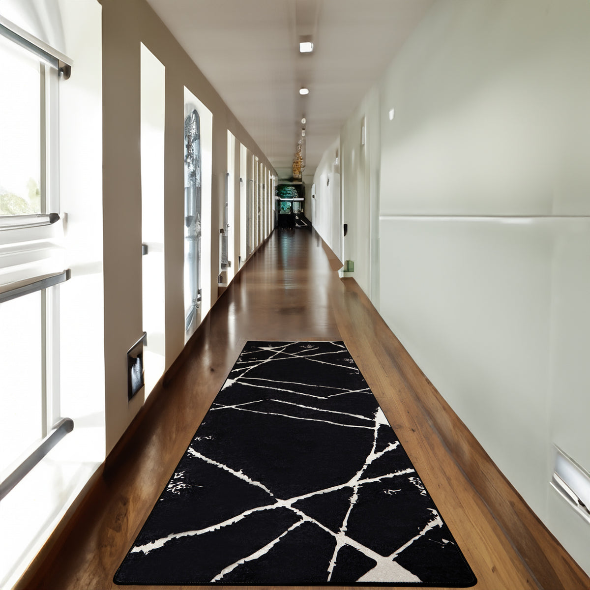 Aalborg Rectangle 3' x 10' Runner Area Rug — Baglafecht
