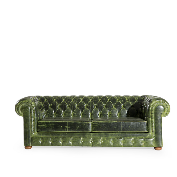 Rolled Arms Chesterfield Sofa