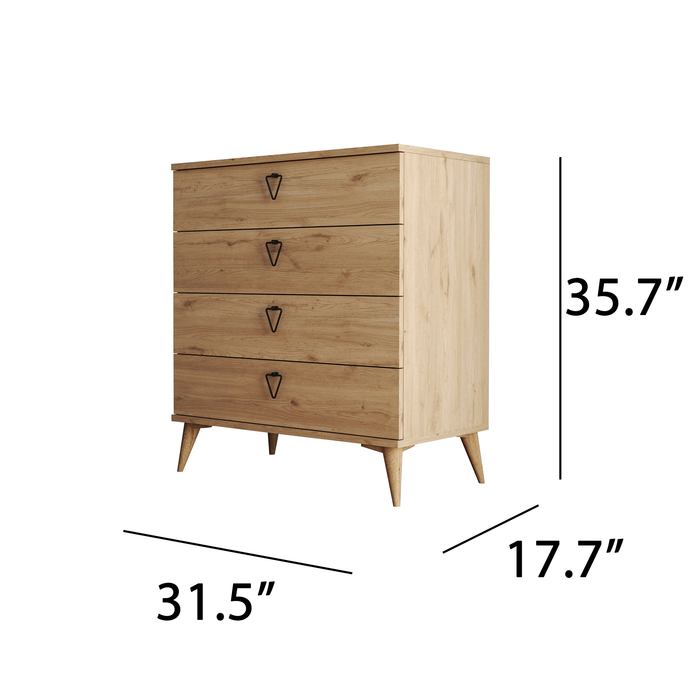 Minneapolis 4 - Drawer Dresser