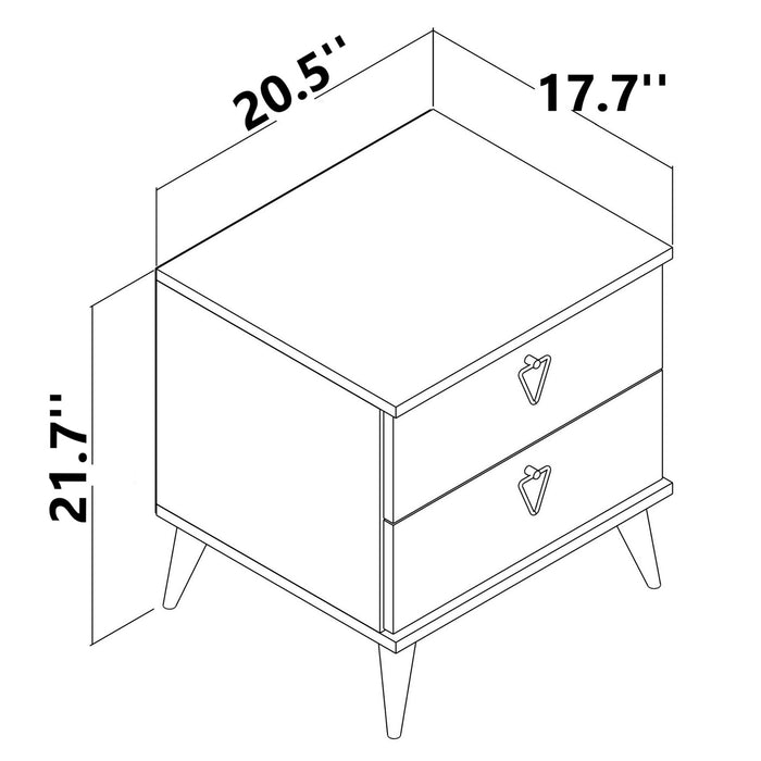 Calendula 2 - Drawer Nightstand