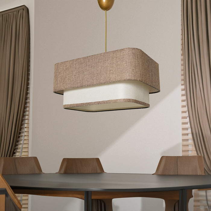 Mia Rectangle Chandelier