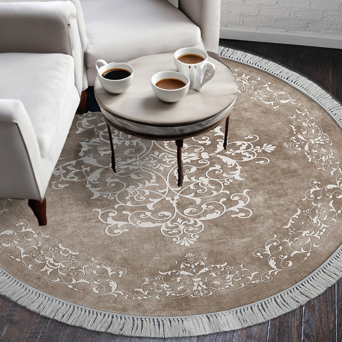 Jasmine Round Area Rug