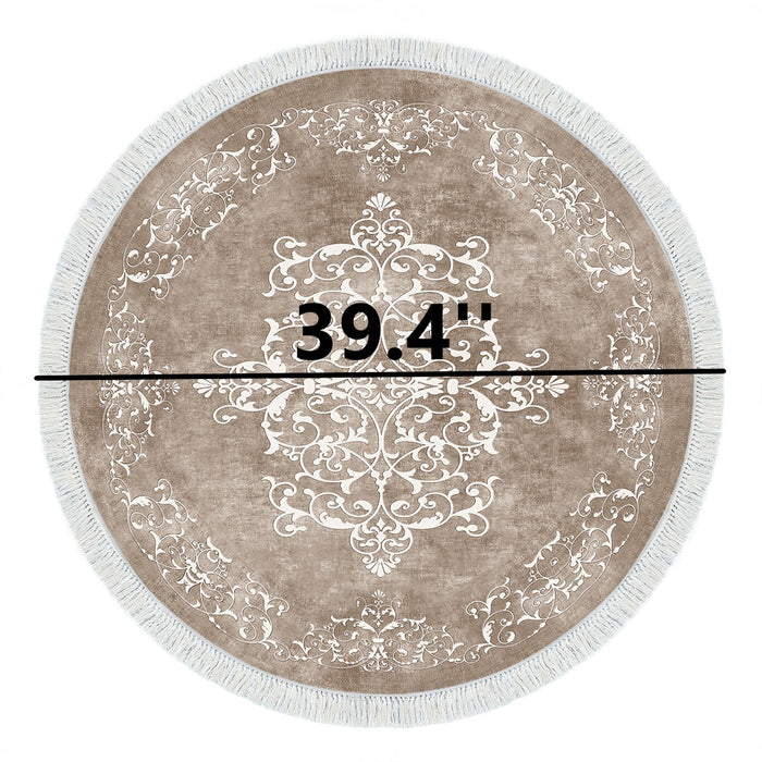 Jasmine Round Area Rug