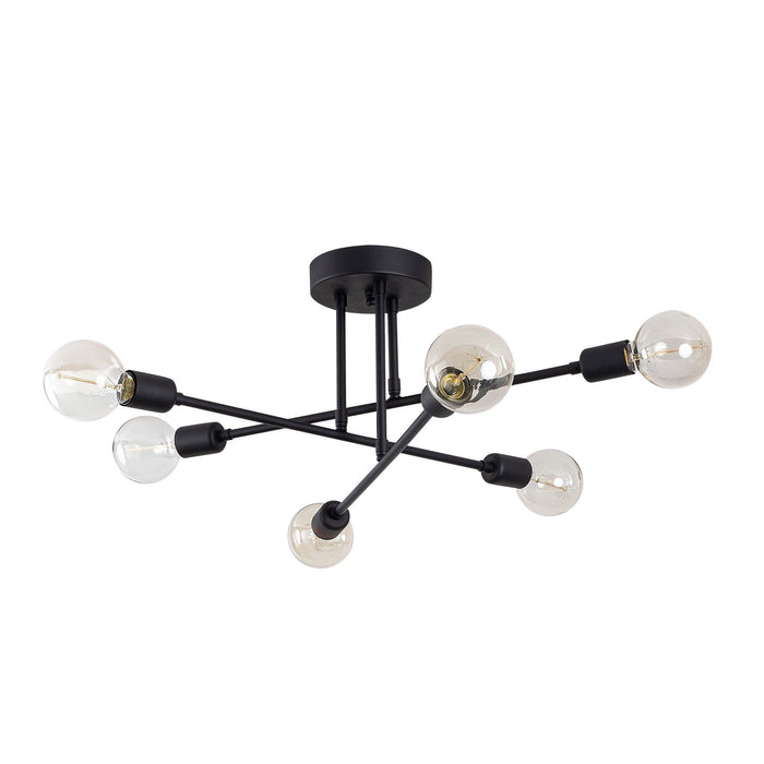 Denver 6 - Light Sputnik Modern Linear Chandelier