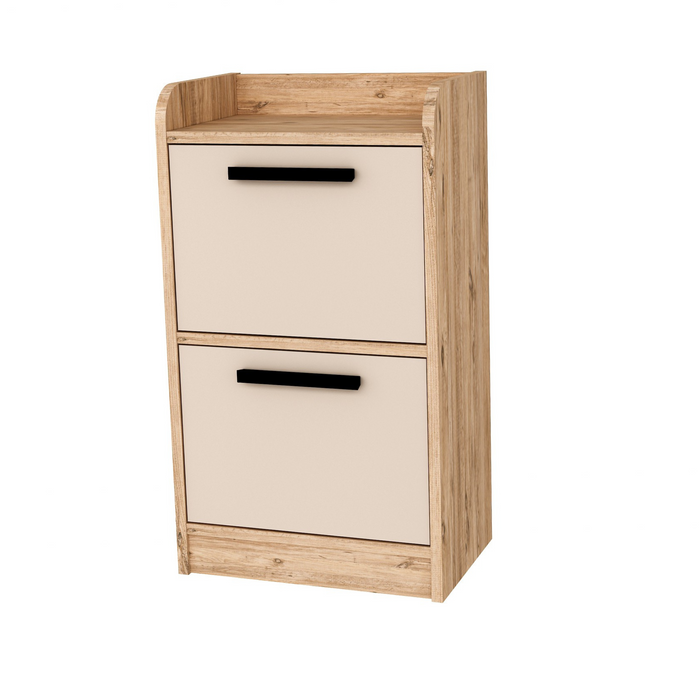 Denver 2 Cabinets Nightstand