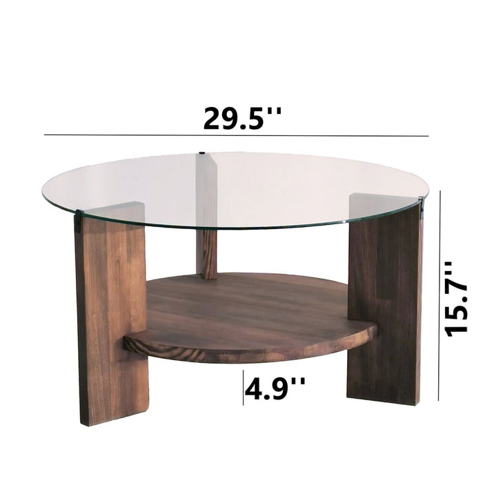 Stavenger 3 Legs Coffee Table with Storage