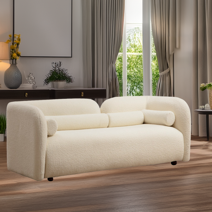 2-Seat Sofa With 2 Pillows