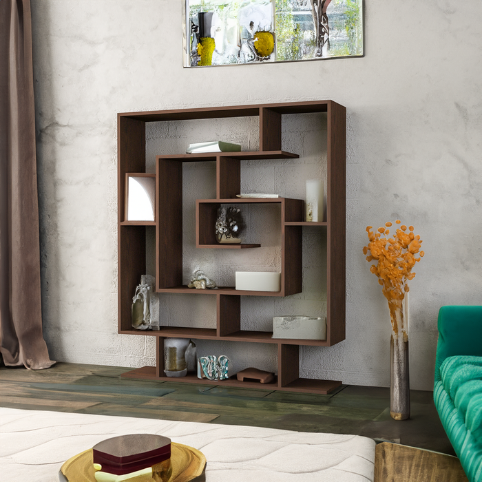 Dahlia Geometric Bookcase