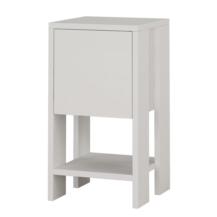 Luna 22'' Tall Nightstand With 1 Tier and 1 Pivot Drawer