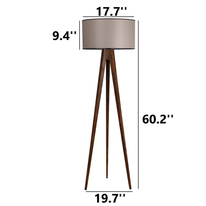 Hazel 60.24" Tripod Floor Lamp