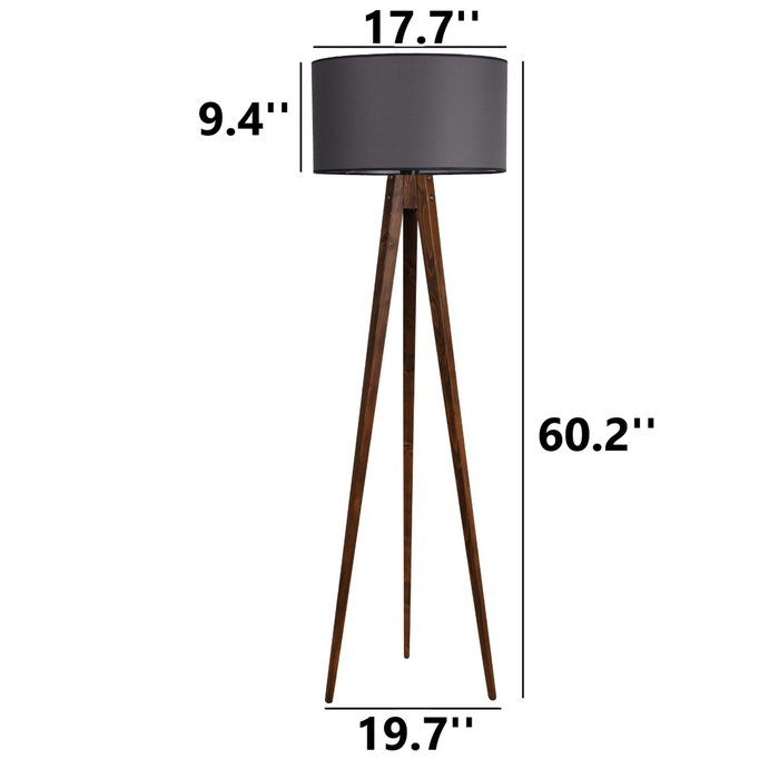 Jasmine 60.2" Tripod Floor Lamp