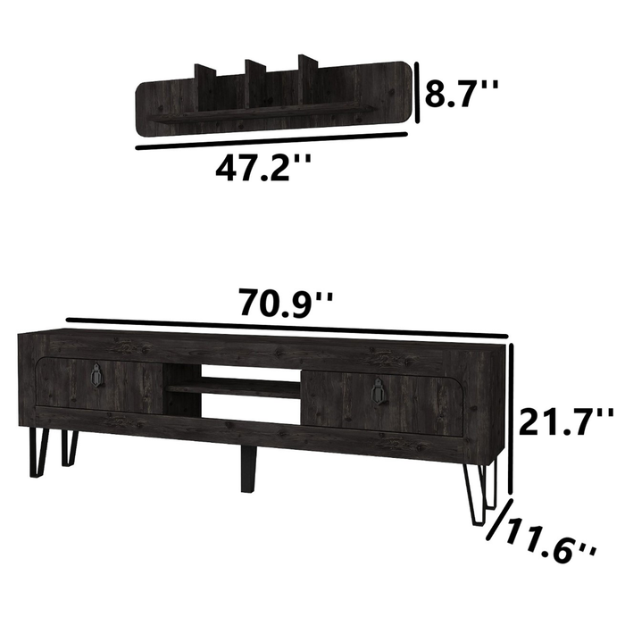 Snowdrop Entertainment Center for TVs up to 78"