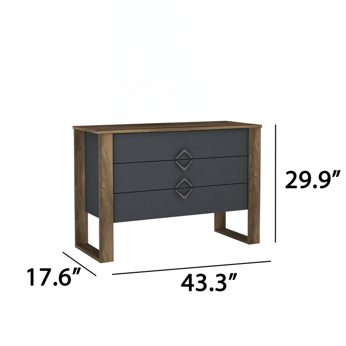 Odense 3 Drawer Dresser