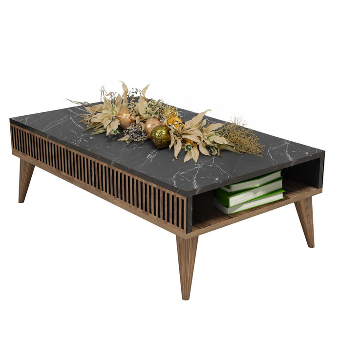 Oslo 4 Legs Coffee Table with Storage