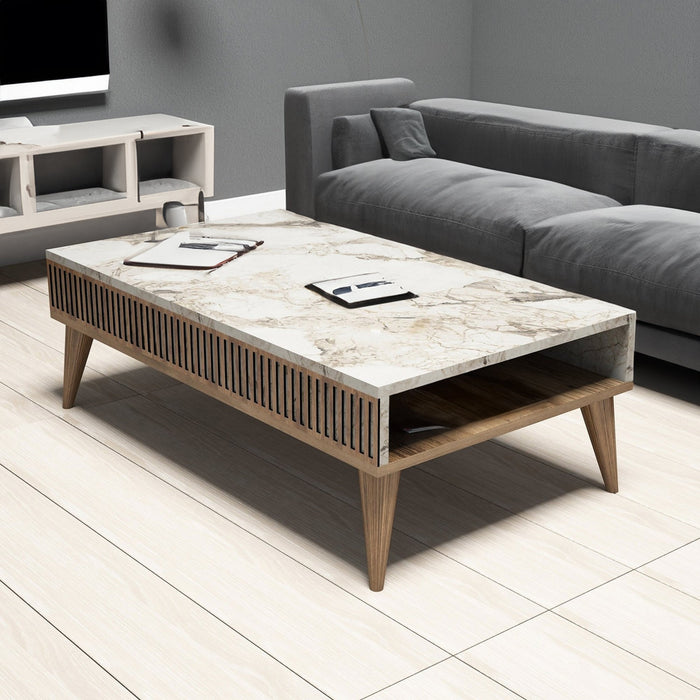 Copenhagen 4 Legs Coffee Table with Storage