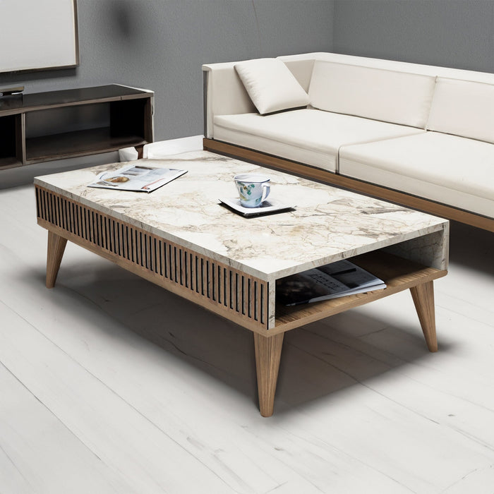 Copenhagen 4 Legs Coffee Table with Storage