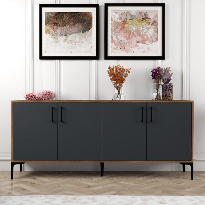 Nancy 4 Cabinets Console Table