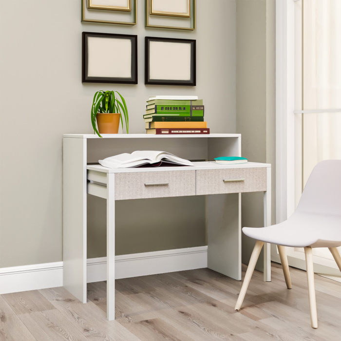 Adjustable Study Desk With 2 Drawers