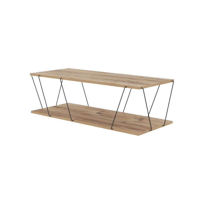 Sophia Metal Frame Rectangle Coffee Table