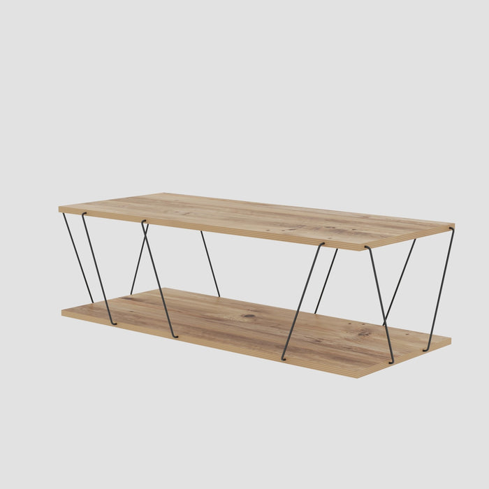 Sophia Metal Frame Rectangle Coffee Table