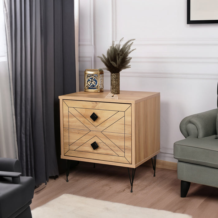 Geranium 2 - Drawer Nightstand