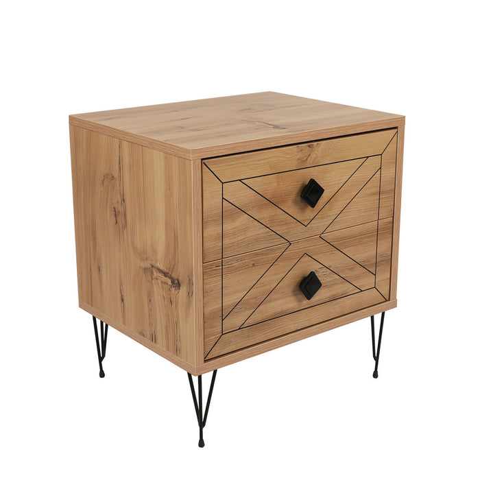 Geranium 2 - Drawer Nightstand