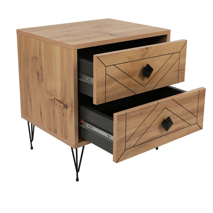 Geranium 2 - Drawer Nightstand