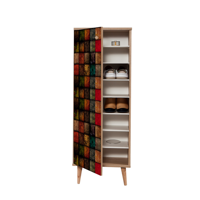 Bergen 15 Pair Shoe Storage Cabinet