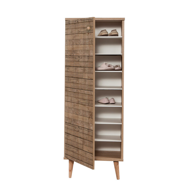 Oslo Wooden Legs 20 Pairs Shoe Storage Cabinet