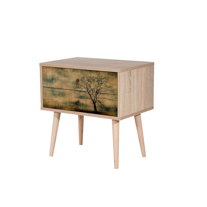 Poppy 2 - Drawer Nightstand