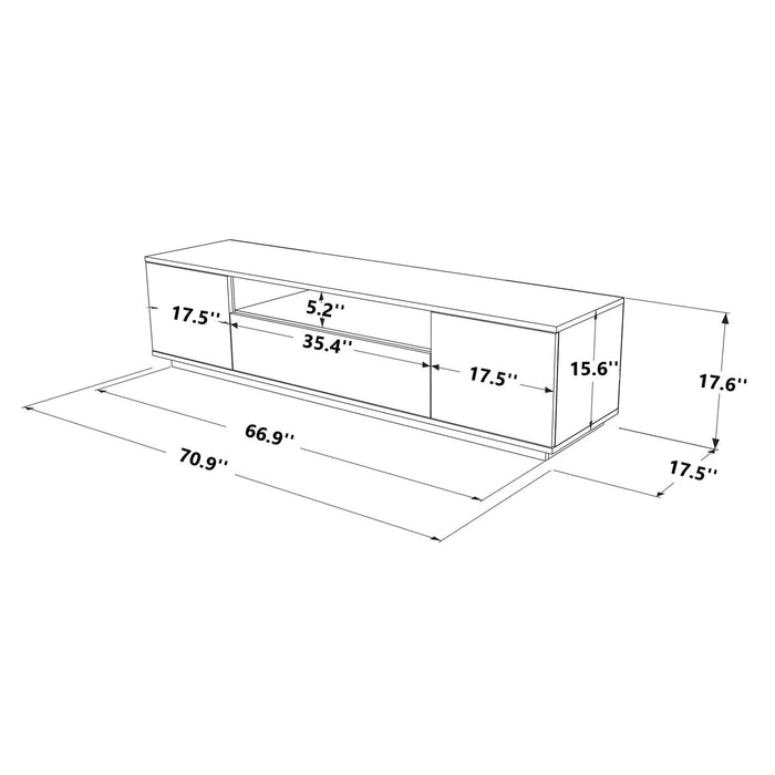 Indianapolis TV Stand for TVs up to 49"