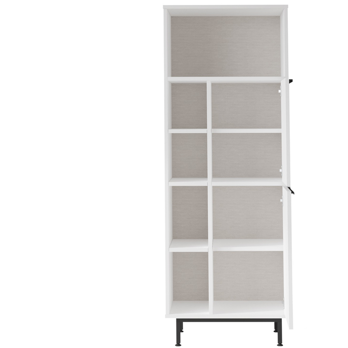 Charleston Metal Legs 63'' Tall Multipurpose Kitchen Pantry Cabinet