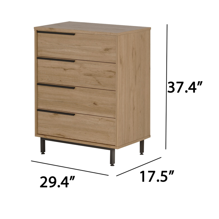 Indianapolis 4 Drawer Dresser